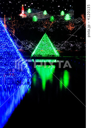 あしかがフラワーパークのクリスマスイルミネーション 4120135