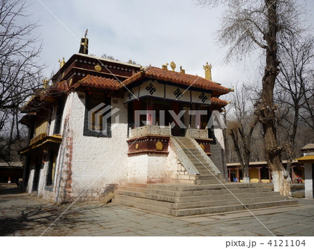 チベット自治区ラサ　世界文化遺産ノルブリンカ 4121104