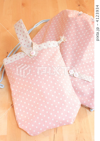 上靴袋と体操服袋 上靴袋と体操服袋 4123934