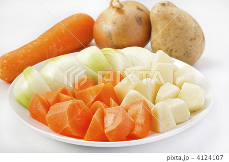 カット野菜三兄弟 カット野菜三兄弟 4124107