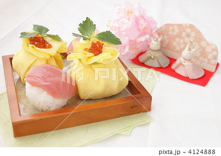 茶巾寿司　手まり寿司　ひなまつり 4124888