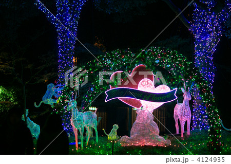 動物のイルミネーション 4124935