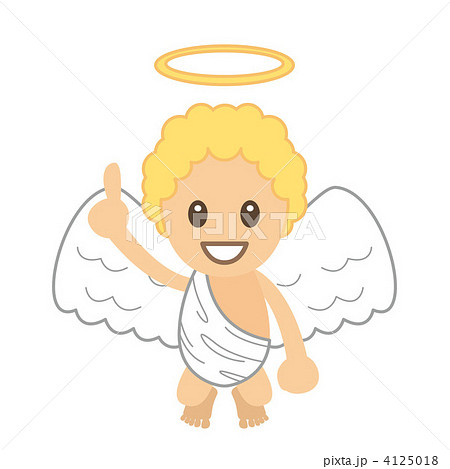天使 表情 指差し 4125018