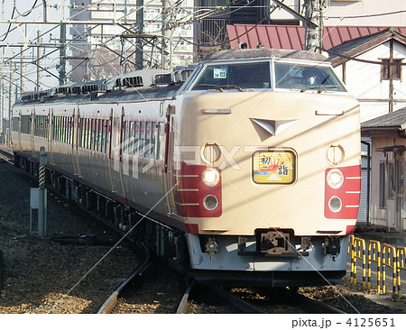 高尾山初詣臨時列車　183系　栗橋駅　 4125651