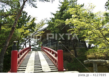 松島五大堂と透かし橋 4127695