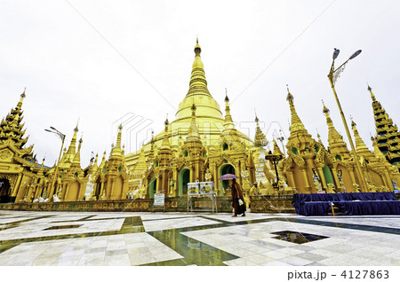 シュエダゴォン・パゴダ　ミャンマー 4127863