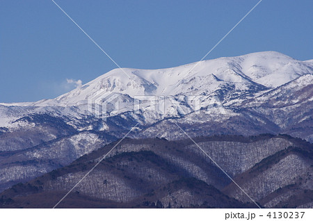 冬の吾妻連邦 冬の一切経山 冬の吾妻連邦 冬の一切経山 4130237