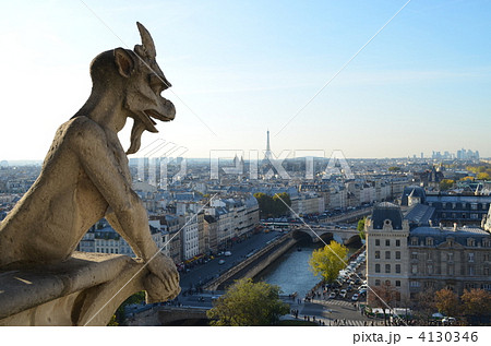 ガーゴイルとエッフェル塔 / Gargoyle & The Eiffel Tower 4130346