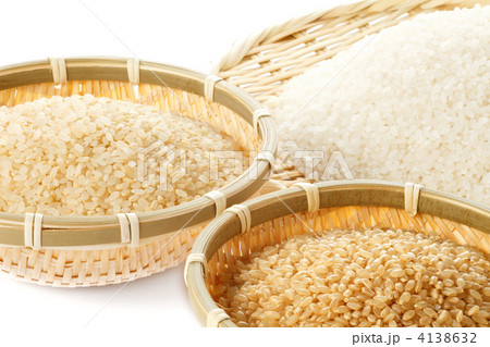 玄米・胚芽米・白米の集合 玄米・胚芽米・白米の集合 4138632