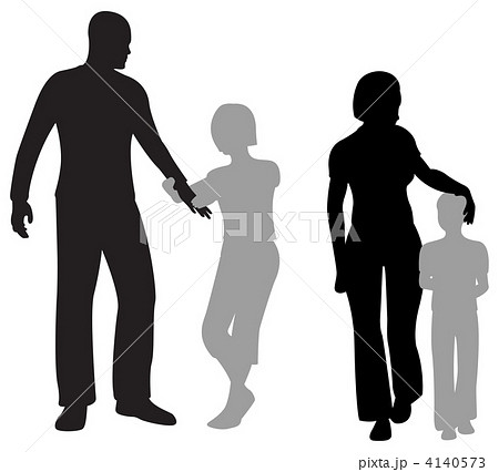children parents silhouette 4140573