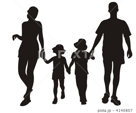 family on resort vector 4140807