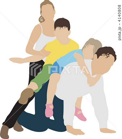 playing family vector 4140808
