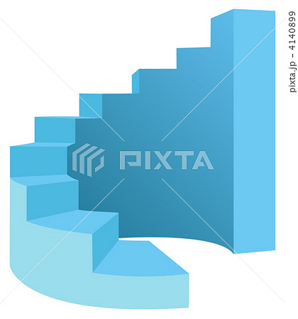 vector round stair 4140899