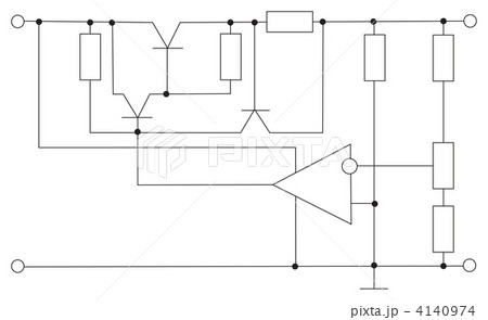 scheme electronic vector scheme electronic vector 4140974