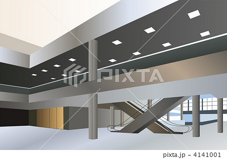 Ground floor of shopping center vector Ground floor of shopping center vector 4141001