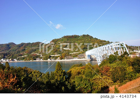 広島・蒲刈大橋と下蒲刈島 4143734