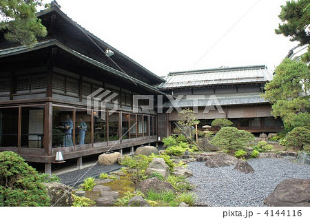 伝統的日本家屋の写真素材