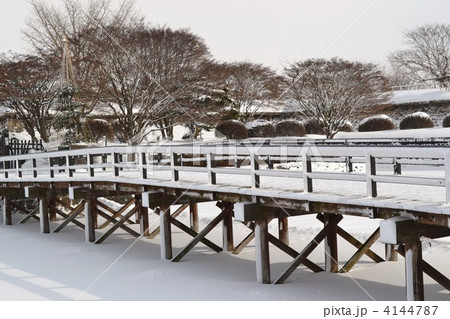 五稜郭公園のニの橋 五稜郭公園のニの橋 4144787