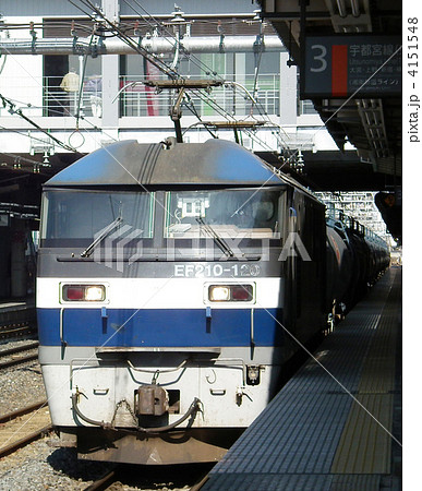 貨物列車　EF210　タンク　久喜駅 4151548