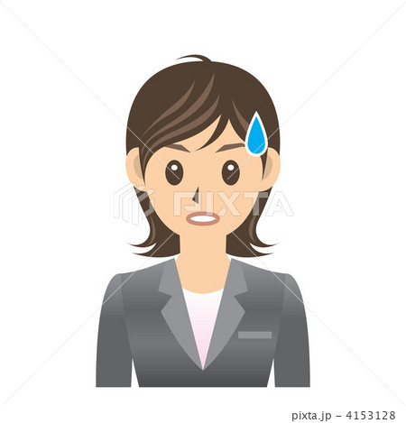 OL B 表情2 焦る OL B 表情2 焦る 4153128