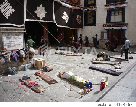 チベット自治区ラサ 世界遺産ジョカン チベット自治区ラサ 世界遺産ジョカン 4154567