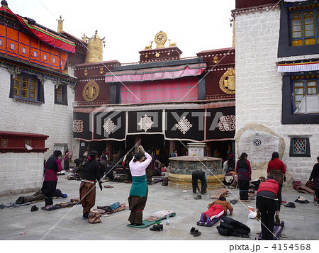 チベット自治区ラサ 世界遺産ジョカン チベット自治区ラサ 世界遺産ジョカン 4154568