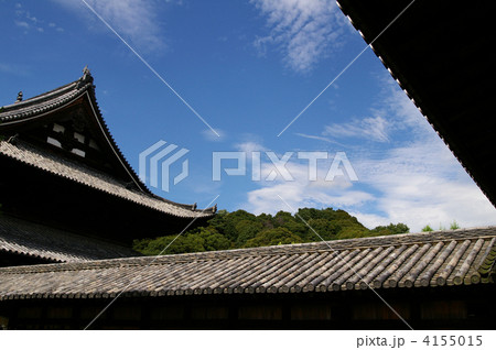 萬福寺　法堂と回廊 4155015