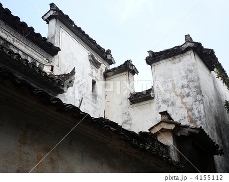 安徽省黄山 世界遺産宏村の卯建 安徽省黄山 世界遺産宏村の卯建 4155112