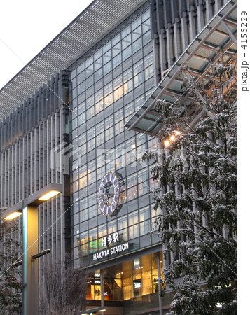 冬のJR博多シティ 4155229