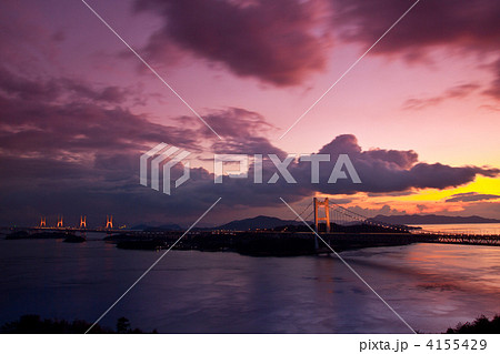 瀬戸大橋ライトアップ 4155429