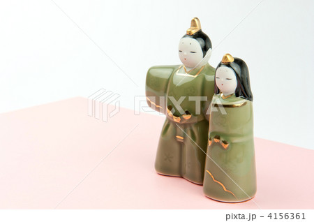 立ち雛　左向き 4156361