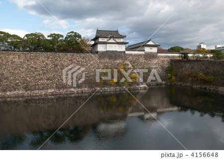 大阪城 西外濠からの千貫櫓と多聞櫓 大阪城 西外濠からの千貫櫓と多聞櫓 4156648