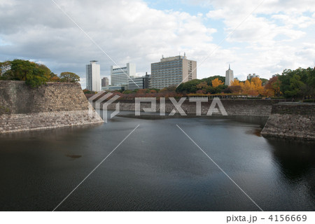 大阪城　南外堀 4156669