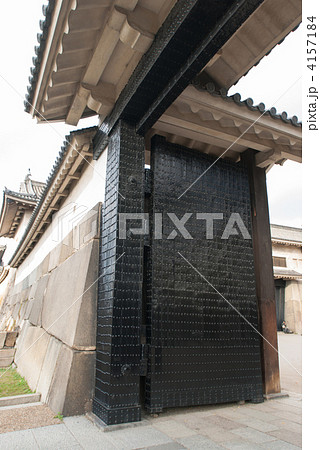 大阪城 鉄板張りの大手門 大阪城 鉄板張りの大手門 4157184
