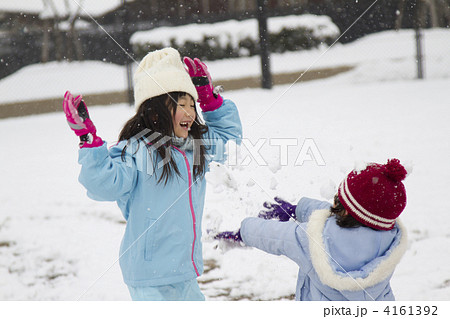 雪遊び 4161392