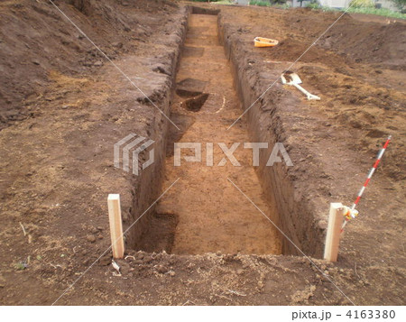 遺跡調査/工事現場 4163380
