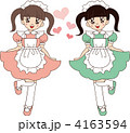 秋葉系メイド喫茶の双子メイド 4163594