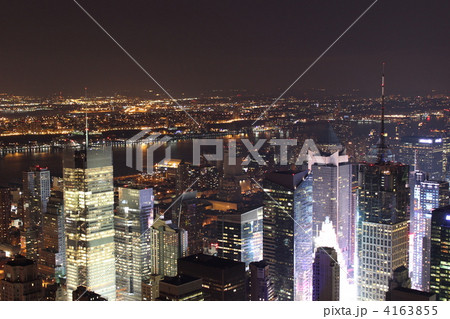 エンパイア・ステート・ビルディングからの夜景 エンパイア・ステート・ビルディングからの夜景 4163855