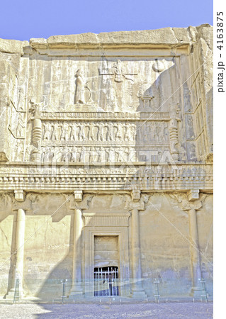 バス・レリーフ　ペルセポリス　イラン 4163875
