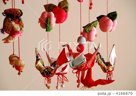吊し雛　つるし飾り　庶民の雛飾り 4166870