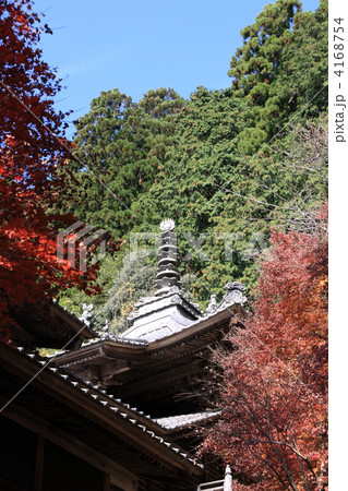 四国別格霊場（番外札所）15番「箸蔵寺」護摩殿の紅葉 4168754