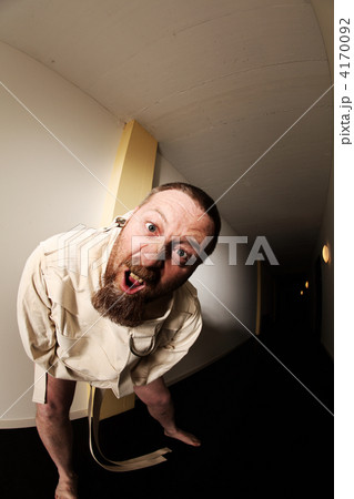 Lunatic in a straitjacket 4170092