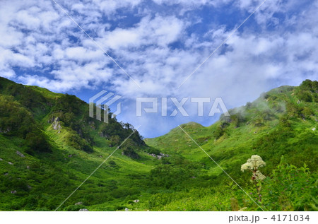 北アルプス　小池新道 4171034