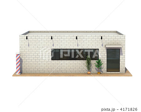 床屋　建築物 4171826