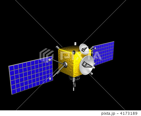 サテライト 人工衛星 衛星のイラスト素材
