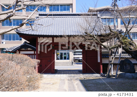 飯田　旧飯田城桜丸後門　赤門 4173431