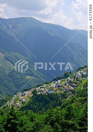 長野県飯田市　下栗の里 4173569