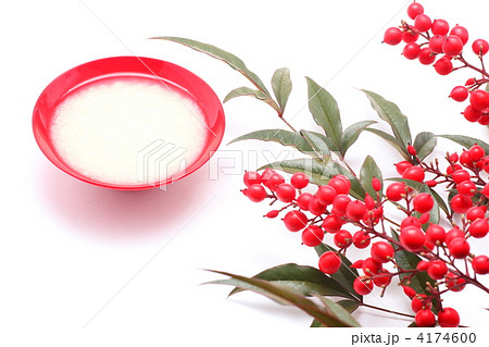 甘酒と南天 甘酒と南天 4174600