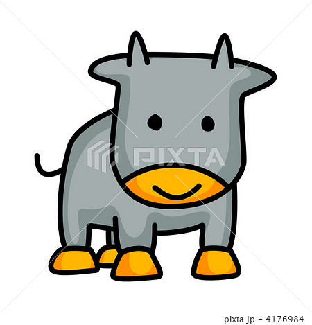 牛のキャラクター 01 4176984
