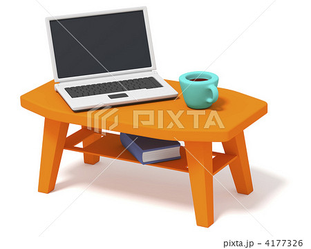 テーブルとパソコン 4177326